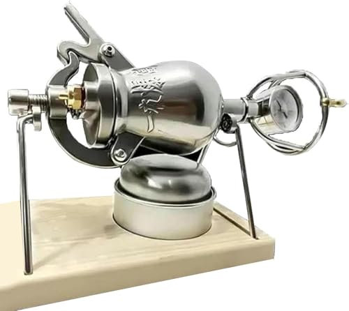 Hot Air - Máquina de palomitas de maíz de alta presión, máquina tradicional china de acero inoxidable 304 con bolsa de palomitas de maíz, máquina de palomitas de maíz (520 ml)