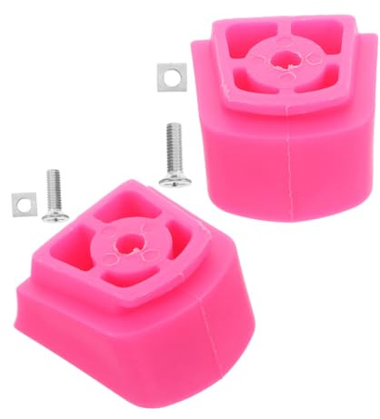 LAPYAPPE 2 Stück Universelle Inliner Bremse für Kinder Skates mit Verstellbarem Befestigungssystem und Rutschfestem Gummimaterial für Junior Skatebremsen
