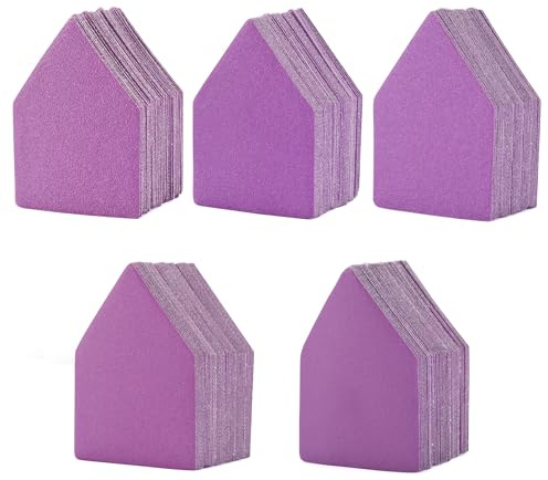90mm x 65mm Triangle Sanding Sheets, Fits Milwaukee M12 Fuel Sander, Sandpaper Assortment 80, 120, 150, 180, 240 Grit (10 of Each), Hook & Loop Detail Sand Paper for Wood Finishing, Detail Sanding | Sandpaper Assortment 80, 120, 150, 180, 240 Grit (10 of Each), Hook & Loop Detail Sand Paper for Wood Finishing