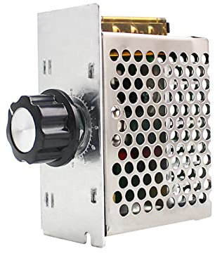 GVGMTAEAVZ AC Dimmer del regolatore di Tensione 400 0W 220V. Motore Elettrico Signore Regolatore elettronico del regolatore di velocità AC 220. Volt Termostato 4000W. modulatore di Luce