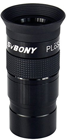 Svbony Okular Teleskop 40mm, 1,25” Plössl Okular Scharfe Bilder, 40° FMC Teleskoplinsen mit Filtergewinde, für Mondes Milchstraße Planetenbeobachtung