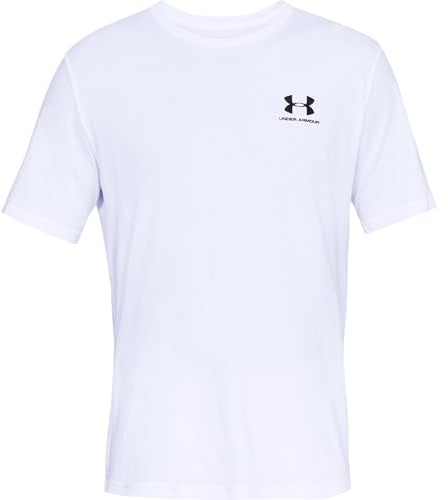 Under Armour Herren Sportstyle Left Chest, komfortables T-Shirt für Männer mit Logo auf der linken Brust, Sportshirt mit loser Passform
