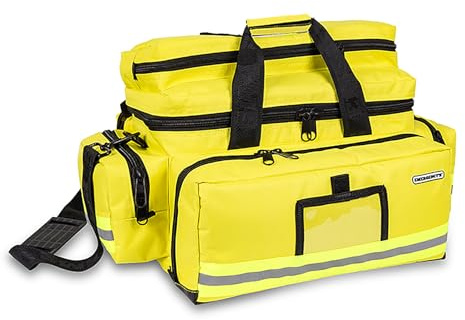 ELITE BAGS (Emergency's - Great Capacity Notfalltasche | gelb | abnehmbarer Schultertragegurt