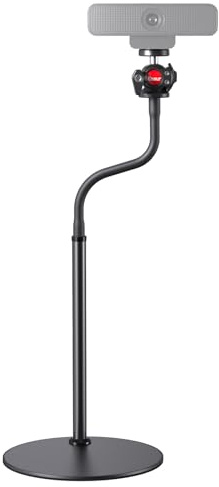 Etour Webcam Stand for Desk, Upgraded Gooseneck Web Camera Tripod & 360° Swivel Ballhead for Logitech Webcam C922 C930 C930e C920 C920s C920x C960 C615 BRIO NexiGo N60 with 1/4 Thread