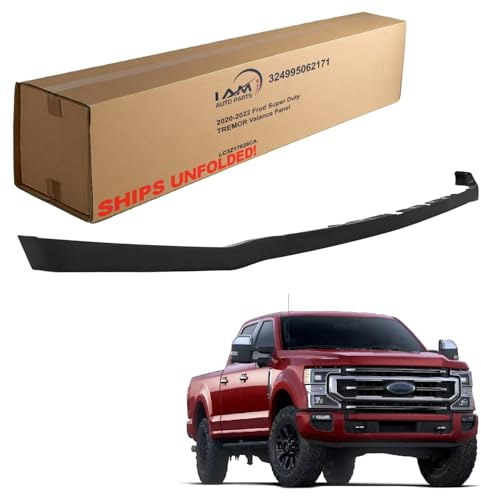 IAMAUTO 062171 Compatible with 2020-2022 Ford F250 F350 Super Duty Tremor Front Lower Valance Panel (Approx. 2 in Height) for Tremor Edition (Will NOT Fit Any Other Year Models)
