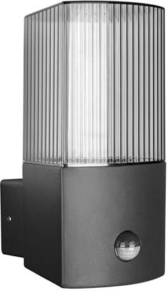Miratic Wandleuchte Aussen E27 Aussenlampe Wand Aussenleuchten Hauswand IP54 Keine Glühbirne im Lieferumfang Enthalten Wetterfest und Langlebig für Außenbereich (mit Bewegungssensor)
