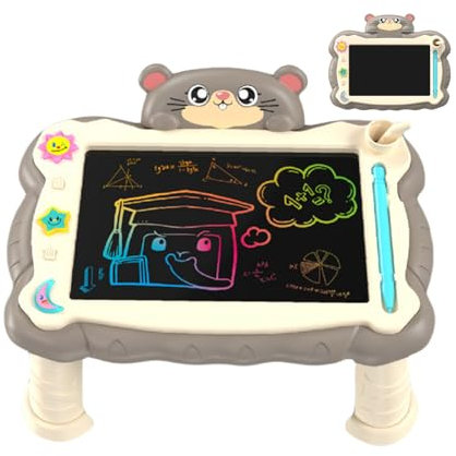 LCD -Zeichnungstablette, Magnetic Doodle Board - Bildungslöschbare Skizzenpad mit Stand | Wiederverwendbares Lernwerkzeug, Kunstzubehör für Zuhause, Schule, Reisen