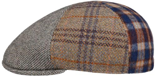 Lipodo Ganter Casquette Plate Patchwork Homme Automne Hiver