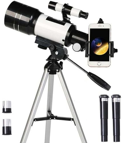 ACESOME Teleskop für Kinder & Einsteiger, 15-150X Telescope, 70mm Teleskop Astronomie aus Aluminiumlegierung, Geschenke für Kinder von 6-12 Jahren, Weihnachten, Kindertag, Geburtstag, Ostern Geschenke