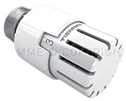 Testa Termostatica Universale Bianca M30 X 1,5-9553 Tiemme/Testina Termostatica - Detrazione 55% / regola la temperatura dei caloriferi/consentendo un notevole risparmio/TIEMME - Made in Italy