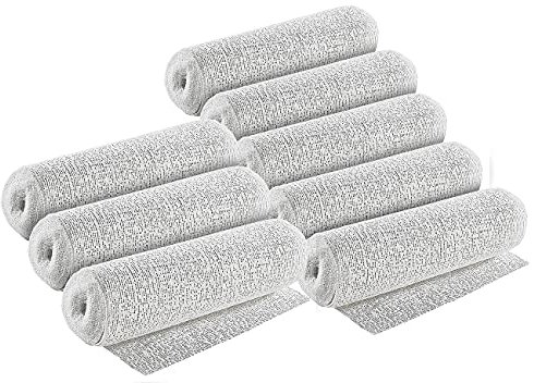 Your Design Gipsbinde: 8er-Set Gipsrollen für individuelle Gipsmasken, 10 x 450 cm (Gips für Masken, Gipsrollen für Masken und Abdrücke, Bastel Modeschmuck selber Machen)