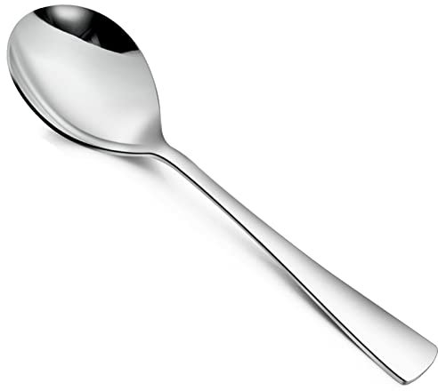 HöHscheid Teelöffel 6 Stück, Edelstahl Kaffeelöffel Klein Espressolöffel Dessertlöffel Eierlöffel Besteckserie Spülmaschinengeeignet