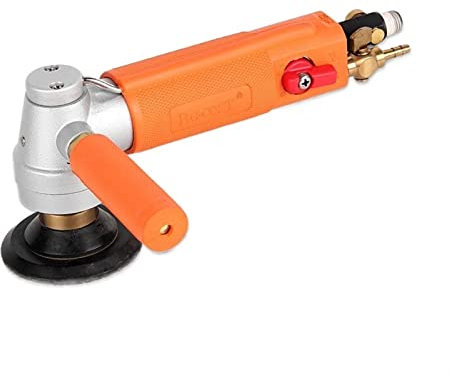 NOALED Polisseuse rotative BX-WS5Q, meulage et Polissage d'angle de Pierre, Moulin à Eau pneumatique Portable 3 Pouces, Assure Le Confort