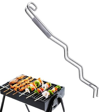 Fleischgabel, Fleischgabel | Edelstahl-Küchengabel mit Haken, Grillgabel für Rindfleisch, multifunktionales Küchengerät zum Kochen von Picknicks auf dem Grill