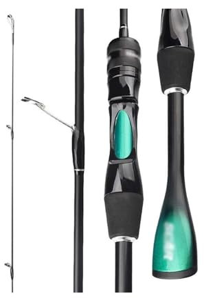 yixinzi-2024 Angelruten 2021 Neue Ultraleicht Angelrute Carbon Fiber Casting Köder Pole Solide Top UL Super Weiche Schnelle Forellen Angelruten Angelrute Teleskoprute(1.8m)
