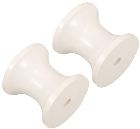 BESPORTBLE 2 Stück Bootsanhänger Rollen 1.97X1.97X1.97In Ersatzrolle Aus Kunststoff Für Sanftes Rollen Und Einfache Montage an Bootsanhängerzubehör
