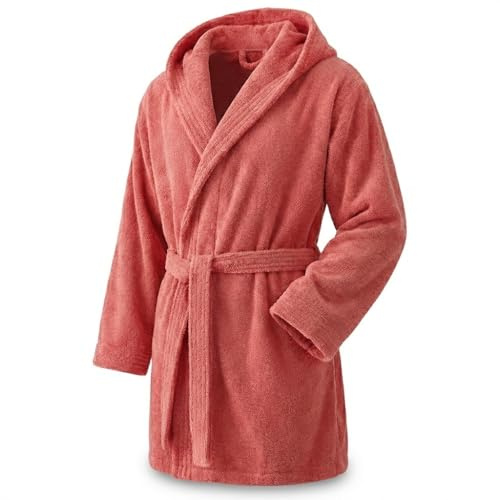 Top Towel Elegant - Badrock för kvinnor och män i 100% bomull, 500 g/m² - val med huva eller utan huva - mjuk och absorberande för dusch, spa och pool, Kokkärl, L
