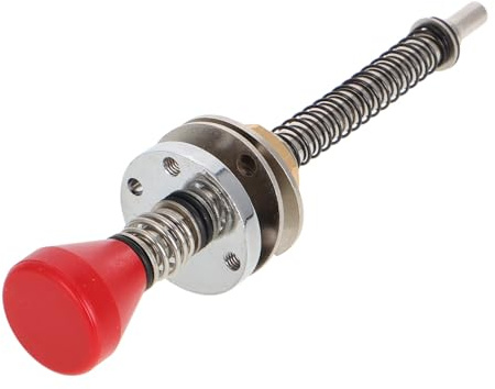 Hohopeti Tige de Tir pour Flipper avec Ressort Rouge Accessoire de Réparation Précis et Facile à Installer pour Machines de Jeu et Flippers