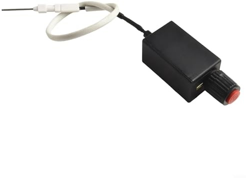 Zoegneer Riscaldatore a gas per esterni, pulsante elettronico, accensione a impulsi, parte di ricambio in ABS ignifugo, con filo per una facile installazione, per la maggior parte dei riscaldatori da