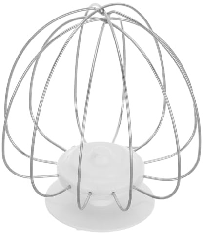 KICHOUSE Frusta per Impastatrice Planetaria 6l in Acciaio Inossidabile e Pom, Accessorio Cucina Efficiente per Montare Panna e Uova, Facile da Installare in Cucine Domestiche