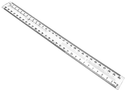 Waytex 931200 Regle Doppel Kennzeichnung 30 cm transparent