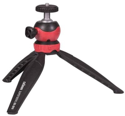Dörr SB-2810 tripode Digitales / cámaras de película 3 pata(s) Negro, Rojo - Trípode (Digitales / cámaras de película, 2 kg, 3 pata(s), 14 cm, Negro, Rojo, 10,5 cm)