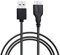 KUYIA Micro USB 3.0 Cable, Male to Micro B Cord Compatible with Toshiba Canvio WD External Hard Drive Samsung Galaxy S5 Note 3 - Black (1FT)