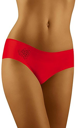 Wolbar Femmes Mini-Slips WB68, Rouge,M