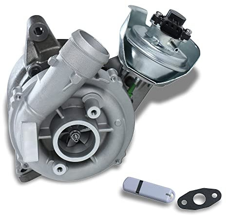 BESTPRICE 1x Turbocompressore, Compatibile con FORD C-MAX (DM2), FOCUS C-MAX (DM2), FOCUS Mk2, GALAXY Mk2, KUGA I, MONDEO Mk4 S-MAX (WA6), VOLVO C30 (533), C70 II Cabrio, S40 II (544), V50