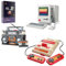 JMBricklayer Adult Vintage Building Sets 20132, Retro Game Console Computer Radio Collectible Model to Build, Nostalgic 80s Gifts for Retro Lovers Gamers, Vintage Decor Elements (552Pcs)