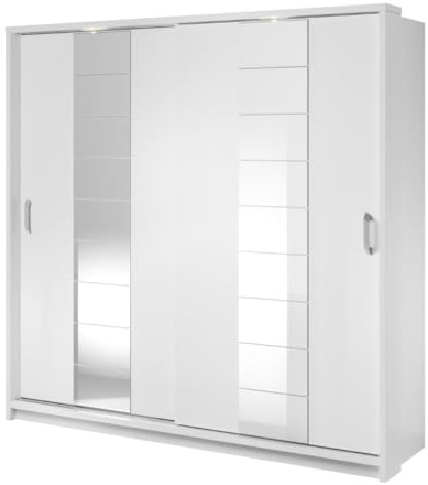 MINIO go for it - Armoire à Deux Portes 220 cm ERTA 14 avec Miroir