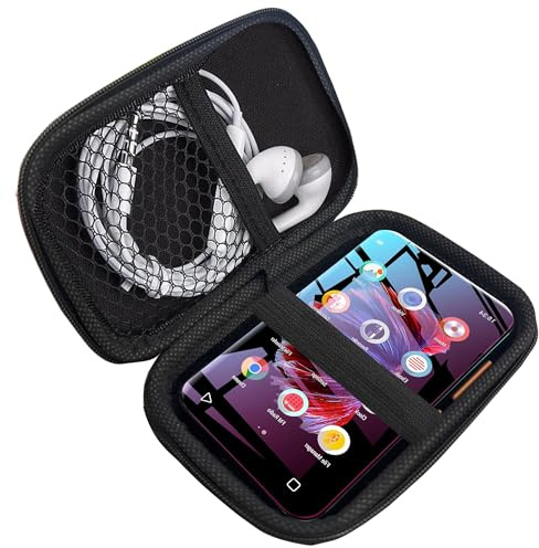 Blueshaweu Compatible with TIMMKOO Q3E MP3 Player Case, Hard Shell Travel and Storage Case Carrying Case Compatible with TIMMKOO Q3E 4.0 MP3 Player / Q5 4.0 MP3 Player
