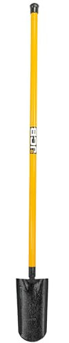 JCB 125 x 260 mm Fencing Drain/Grafting Spade, Carbon Steel Blade