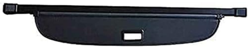 ZWBC Étagère Arrière Rétractable De Coffre pour BMW X1 E84 2009-2018, Plage Arrière Chargement Panel Bagages Couverture de Cargaison,Normal-B/Black
