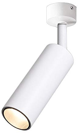GHBSDNEPP Faretto Da Incasso Spotlight a Soffitto, Luce Della Parete Del Supporto Superficiale Regolabile Downlight Da Interno, Non Dimmerabile, Non a Batteria, for Il Più Fresco Del Vi/6000k/7W