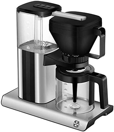 CURZLERH Cafetera Espresso, cafetera de Goteo, con espumador de Leche, cafetera con espumador para café con Leche, para el hogar, la Oficina, el Negocio, con Capacidad para 11-15 Tazas