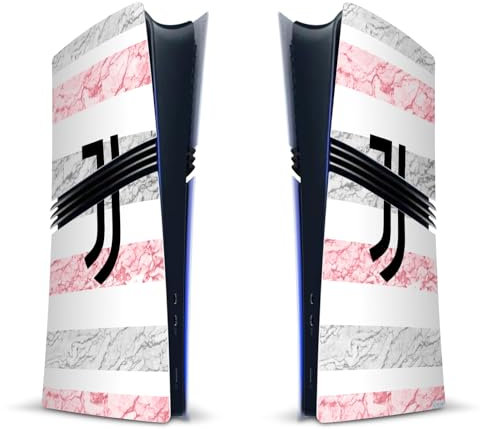 Head Case Designs Offizielle Juventus Football Club Away 2023/24 Match Kit Vinyl Haut Gaming Aufkleber kompatibel mit Sony PlayStation 5 PS5 Pro Digital Edition Console