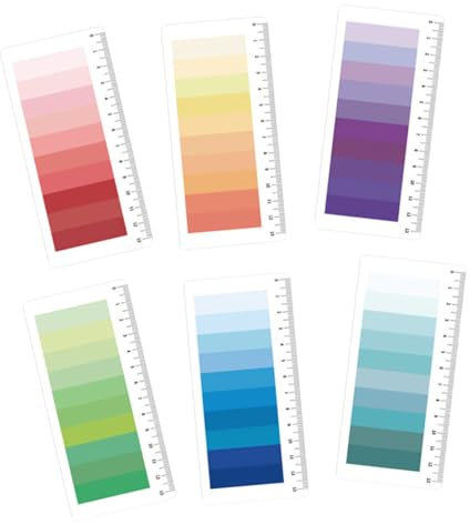 Lurrose Sticky Index T Set 6er-pack Kompakte Seitenmarker Selbstklebende Rückseite Für Bücher