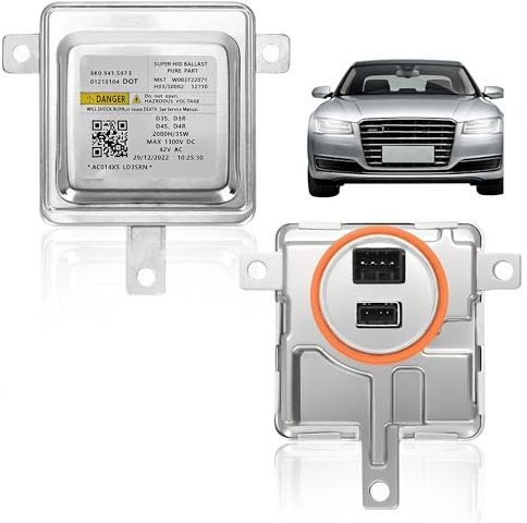 Xenon Scheinwerfer Vorschaltgerät Steuergerät für Audi A3 A4 A5 A6 A8 Q5 Q7, D3S D3R D4S D4R HID Vorschaltgerät 8K0941597E W003T22071D3 für VW Golf Passat Tiguan Jetta