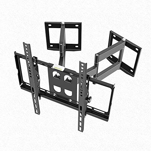 Supporto TV Regolabile da Parete, Girevole, inclinabile e articolato, Adatto alla Maggior Parte dei televisori e Monitor a Schermo Piatto LED LCD da 50-70 Pollici.