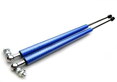 vérin de hayon de coffre Pour BYD Atto 3/YUAN Plus 2023-2025 Accessoires Capot Moteur Butées Amortisseurs Barres Anti-rapprochement Vérins Hydrauliques(Carbon blue)