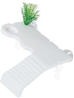 kokdid Plateforme de tortue pour décoration d'aquarium Plateforme de plastomère pour aquariums et terrariums Habitat sûr