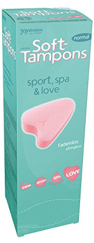 Joydivision - Tampones suaves, higiénicos, agradables al tacto, cómodos y agradables de llevar, incluso para un flujo menstrual muy pesado, (paquete de 10)