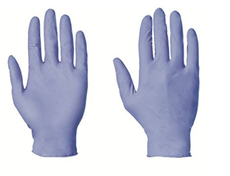 SuperTouch 1000 x Nitrile Disposable Gloves, LARGE Non-Powdered Blue (free P&P on all products)