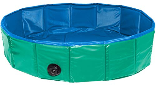 Flamingo 31557 Doggy Splash Pool Grun/Blau 120x30cm