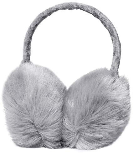 Justay Comf Ohrenschützer Damen Ohrenwärmer Verstellbarer Winter kuscheliger Earmuffs Warme Toll Geschenk für Frauen MHERWEG(Einheitsgröße/A-Grau)