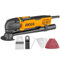Ingco MF3008 Utensile multifunzione 300 W + Accessori Smerigliatrice e Raschietto elettrico