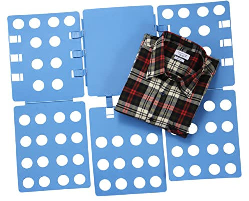 Cabilock Clothes Folding Board Shirt Folder T-shirt Folder Plastic Folding Shirts Organizer for Adults Home Laundry Room Random Style