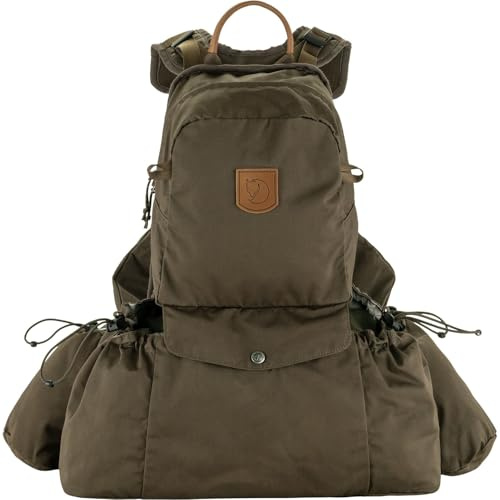 Fjällräven Unisex Lappland Pack Weste, Dark Olive, One Size