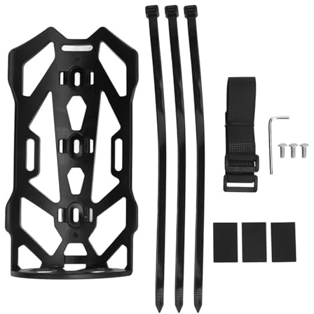 Hapivida Fahrrad Vordergabelkäfig, Kunststoff Fahrrad Wasserflaschenhalter, Tragbare Vorderradgabel Bottlecage für Mountainbike, Rennrad, Elektroroller und Freien Radfahren